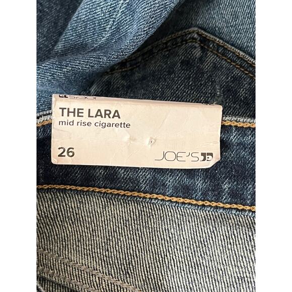 Joe's Jeans The Lara mid rise cigarette Vintage Stretch blue size 26 - Picture 7 of 8